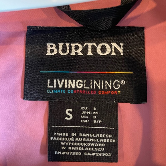 Burton rain coat - Picture 3 of 3